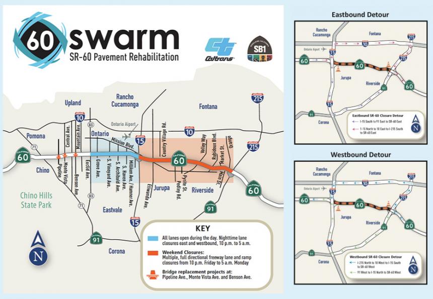 60 SWARM Project Map