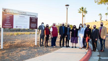 Assemblymember and Stakeholders at future site