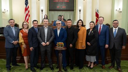 Diaz Brothers honored on Assembly Floor