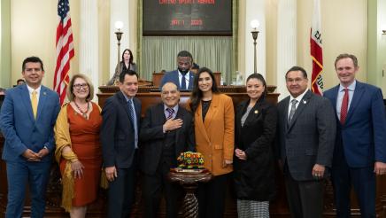 Miguel Ruiz honored on Assembly Floor