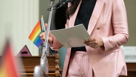 Assemblymember Cervantes, CA Latino Caucus Chair Celebrates Pride Month