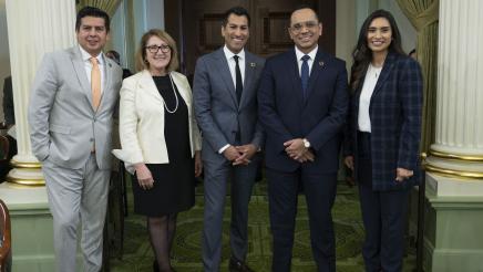 California Latino Legislative Caucus Welcomes Consul General González