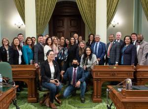 Group photo of Assemblymembers 